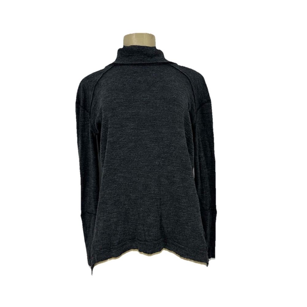 Free People We The Free XS Women Split-Back Turtleneck Pullover Top 58-12